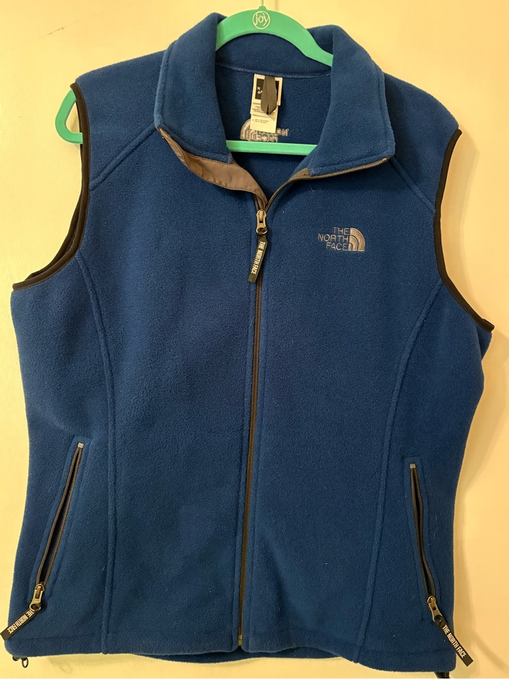 Vintage The North Face Royal Blue mens Fleece Vest size large. $40